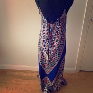 Fun printed maxi